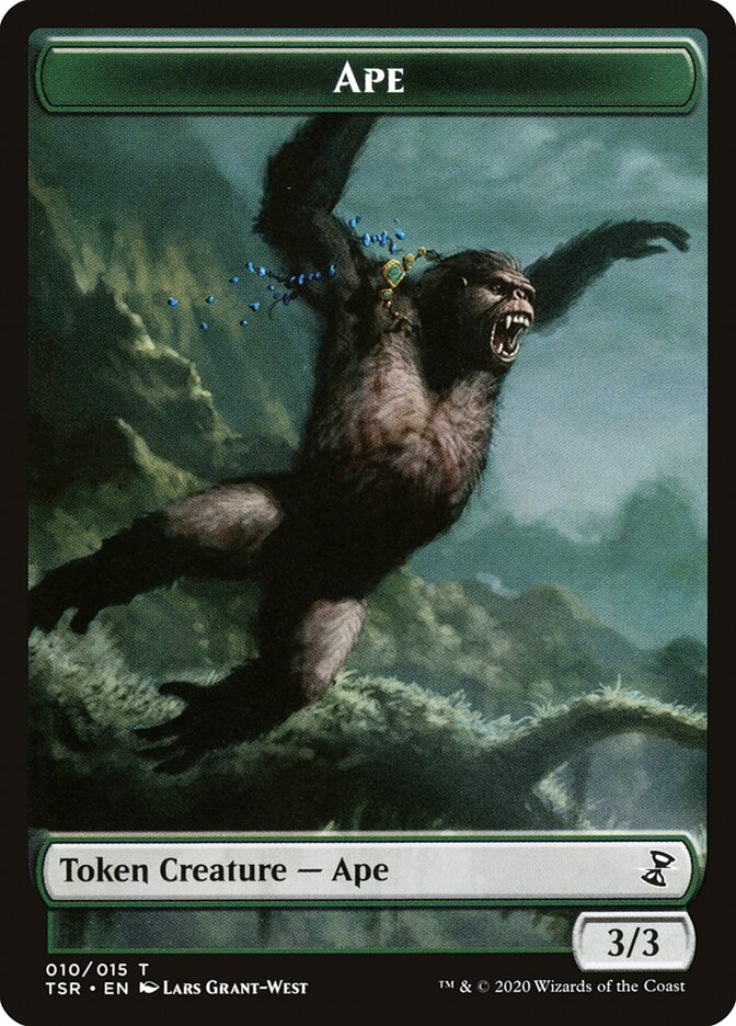 Angel // Ape Double-Sided Token [Double Masters Tokens] | Game Grid - Logan