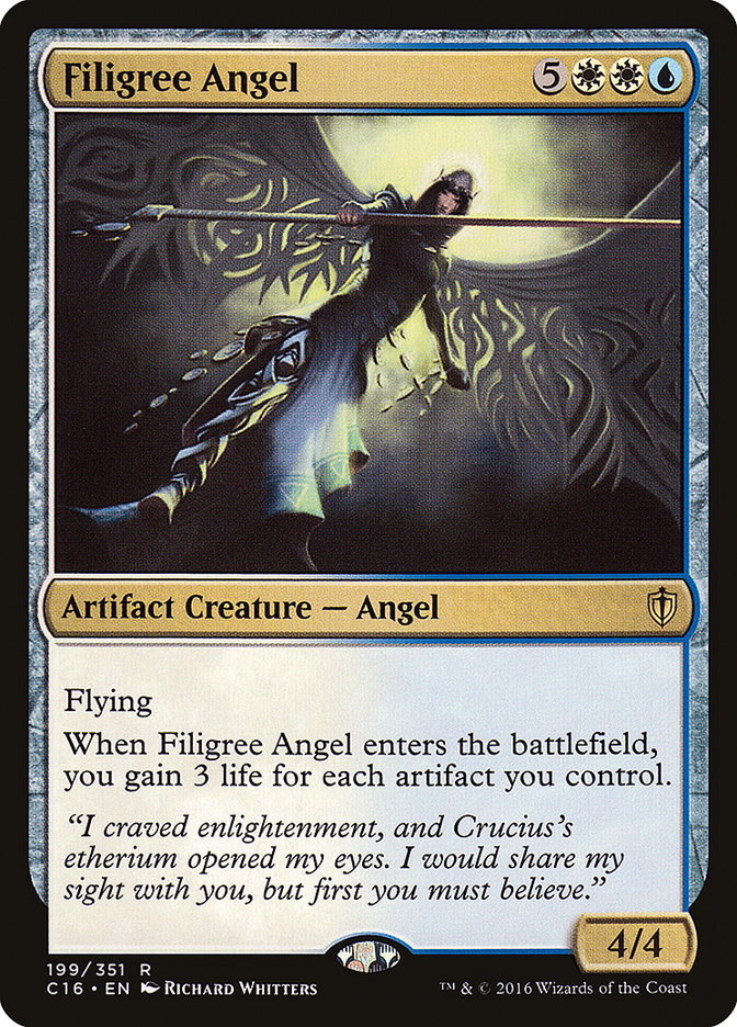 Filigree Angel [Commander 2016] | Game Grid - Logan