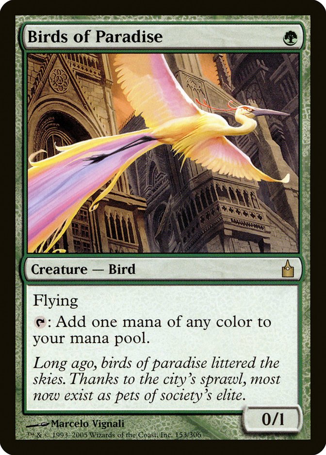 Birds of Paradise [Ravnica: City of Guilds] | Game Grid - Logan
