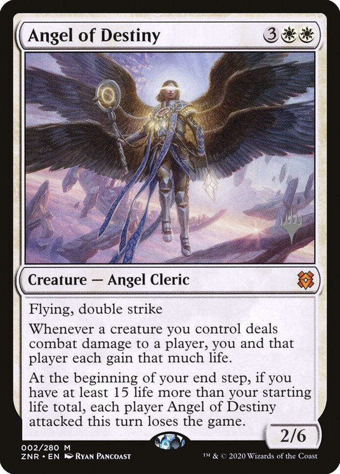 Angel of Destiny (Promo Pack) [Zendikar Rising Promos] | Game Grid - Logan