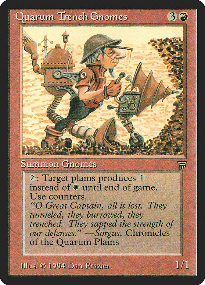 Quarum Trench Gnomes [Legends] | Game Grid - Logan
