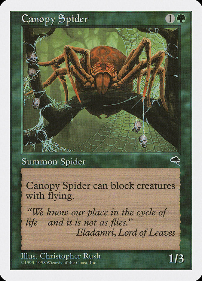 Canopy Spider [Anthologies] | Game Grid - Logan