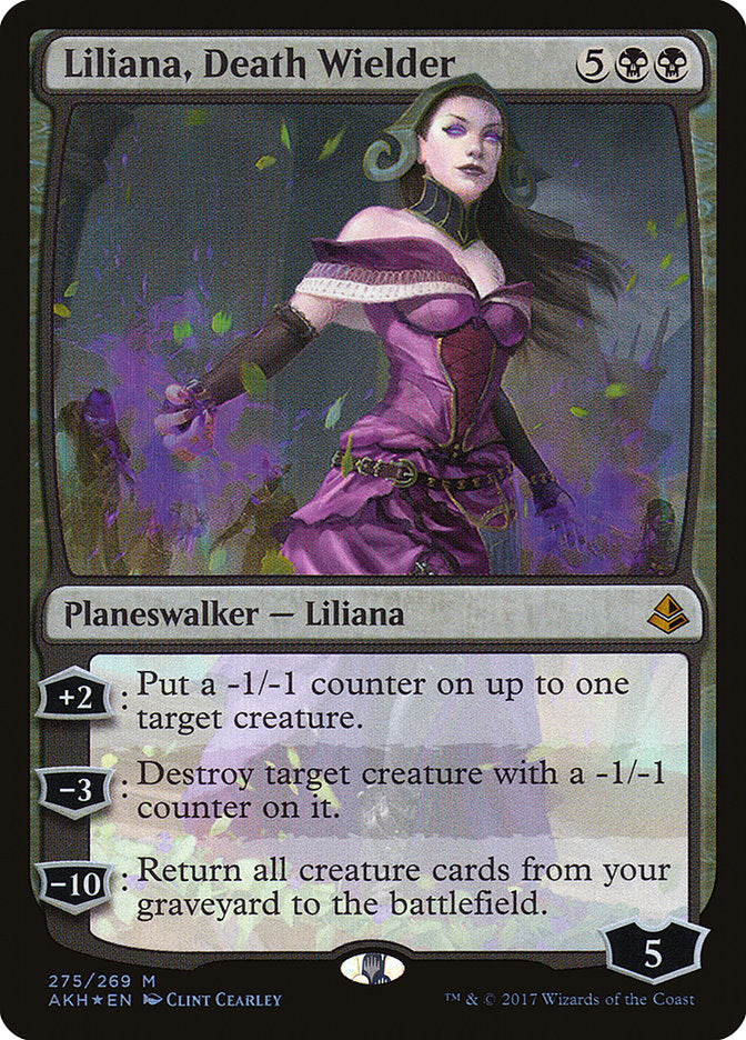 Liliana, Death Wielder [Amonkhet] | Game Grid - Logan