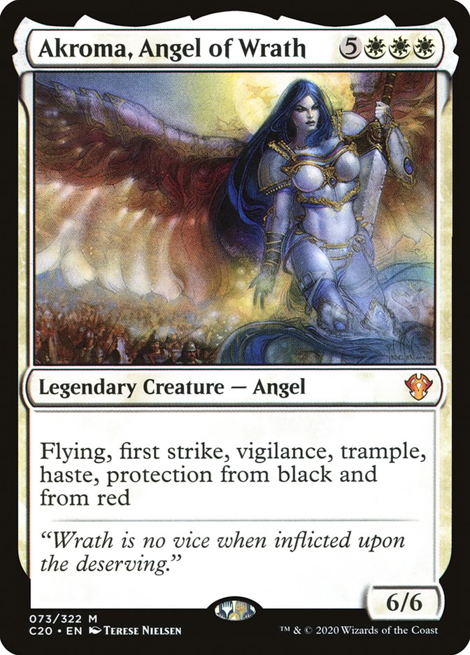 Akroma, Angel of Wrath [Commander 2020] | Game Grid - Logan