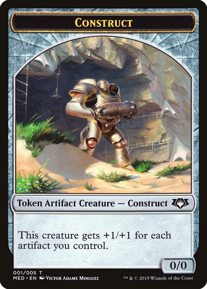 Construct Token (001/005) [Mythic Edition Tokens] | Game Grid - Logan