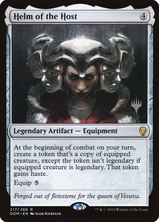 Helm of the Host (Promo Pack) [Dominaria Promos] | Game Grid - Logan