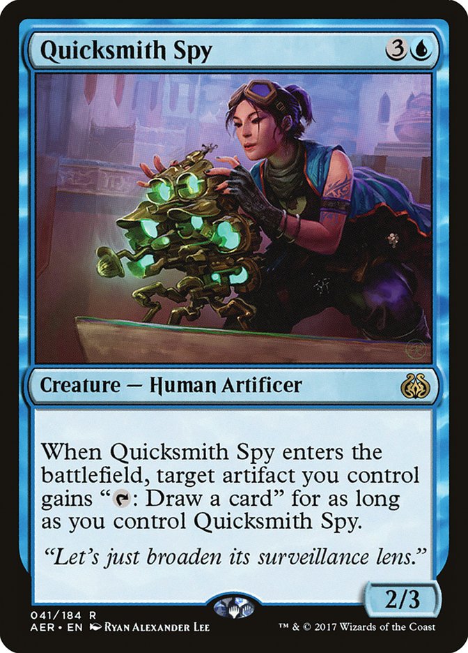 Quicksmith Spy [Aether Revolt] | Game Grid - Logan