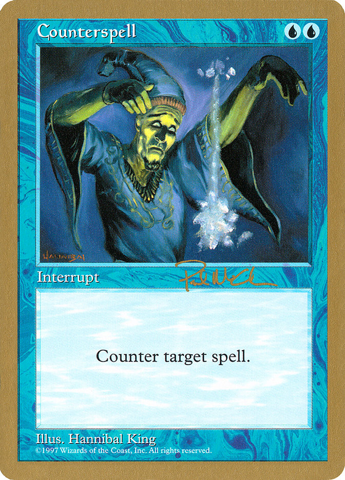 Counterspell (Paul McCabe) [World Championship Decks 1997] | Game Grid - Logan