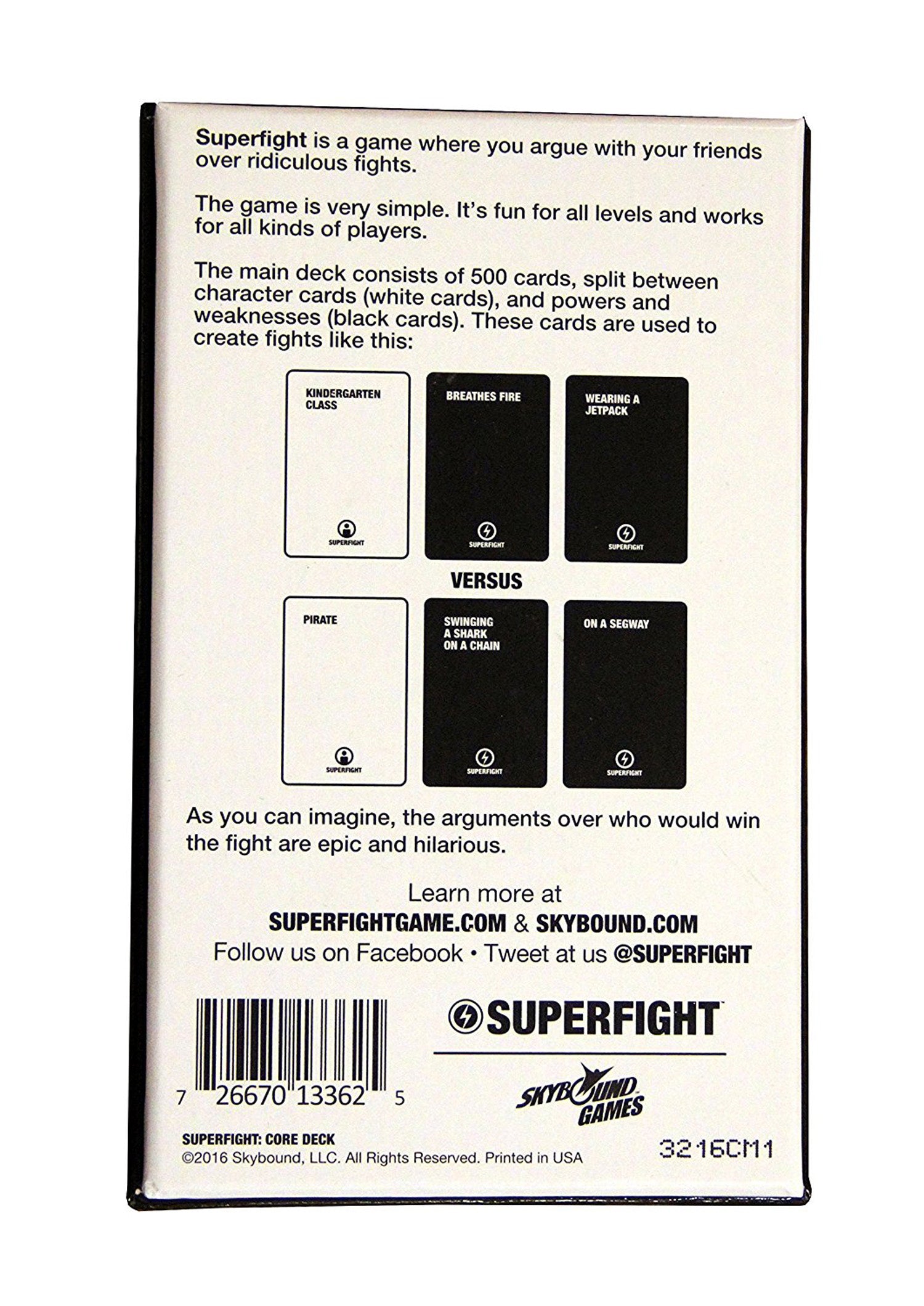 Superfight | Game Grid - Logan
