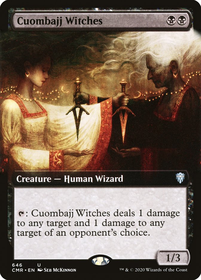Cuombajj Witches (Extended Art) [Commander Legends] | Game Grid - Logan