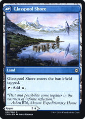 Glasspool Mimic // Glasspool Shore [Zendikar Rising Prerelease Promos] | Game Grid - Logan