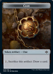 Clue (14) // Zombie Double-Sided Token [Modern Horizons 2 Tokens] | Game Grid - Logan