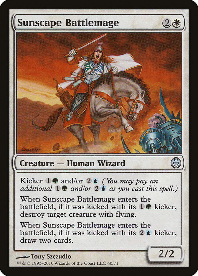 Sunscape Battlemage [Duel Decks: Phyrexia vs. the Coalition] | Game Grid - Logan