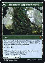 Turntimber Symbiosis // Turntimber, Serpentine Wood [Zendikar Rising Prerelease Promos] | Game Grid - Logan