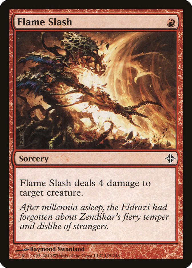 Flame Slash [Rise of the Eldrazi] | Game Grid - Logan