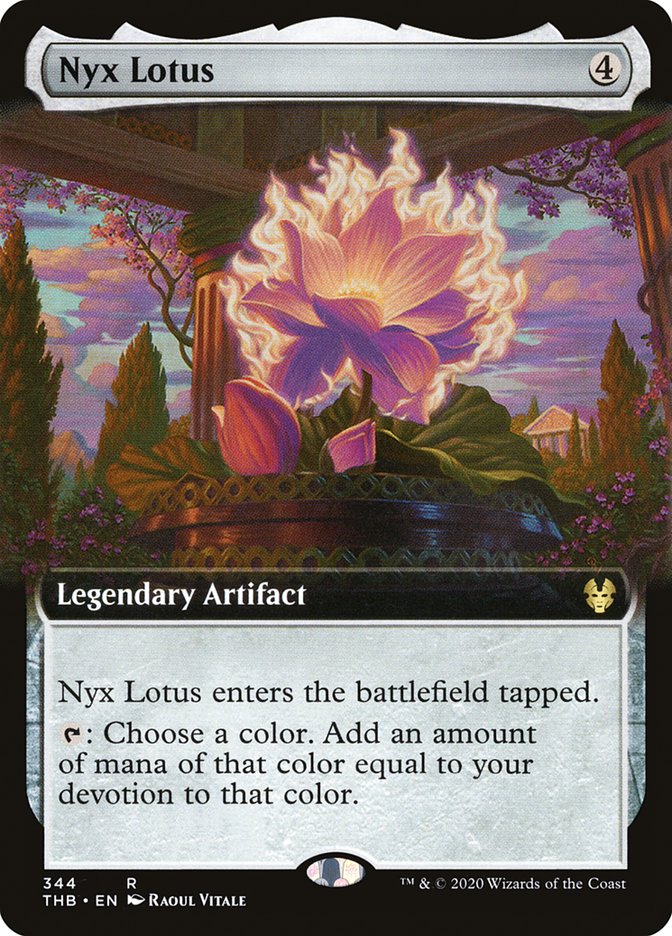 Nyx Lotus (Extended Art) [Theros Beyond Death] | Game Grid - Logan