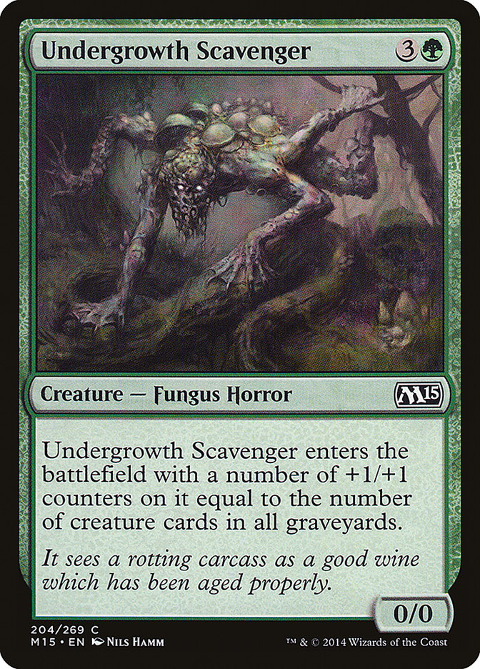 Undergrowth Scavenger [Magic 2015] | Game Grid - Logan