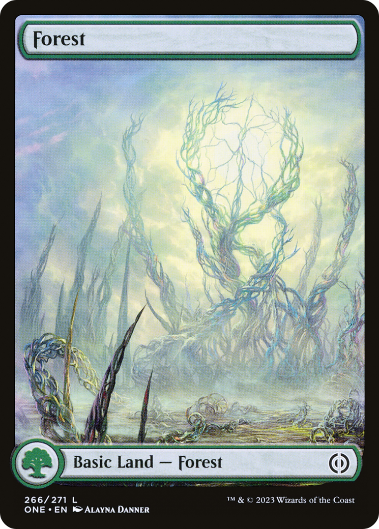 Forest (266) (Full-Art) [Phyrexia: All Will Be One] | Game Grid - Logan