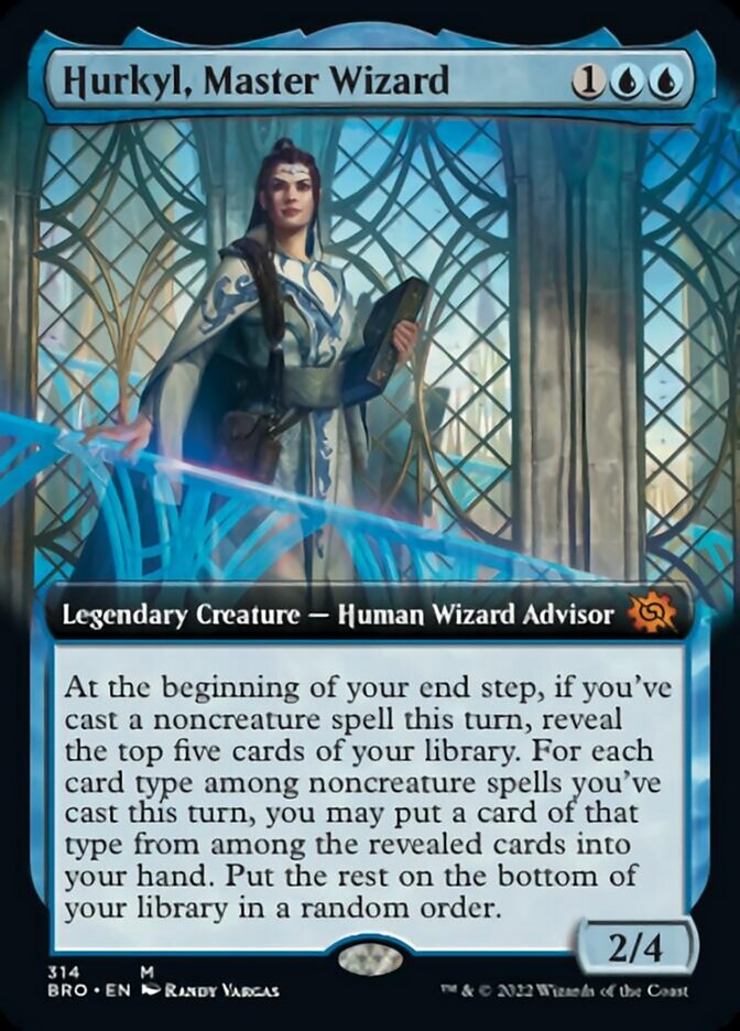 Hurkyl, Master Wizard (Extended Art) [The Brothers' War] | Game Grid - Logan