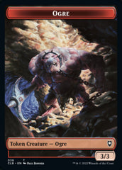 Boar // Ogre Double-Sided Token [Commander Legends: Battle for Baldur's Gate Tokens] | Game Grid - Logan