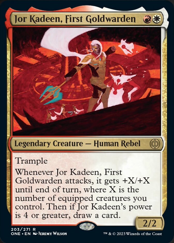 Jor Kadeen, First Goldwarden [Phyrexia: All Will Be One] | Game Grid - Logan