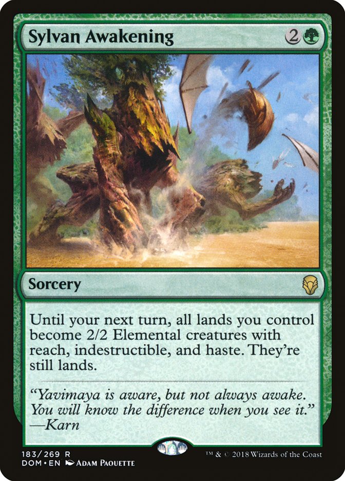 Sylvan Awakening [Dominaria] | Game Grid - Logan