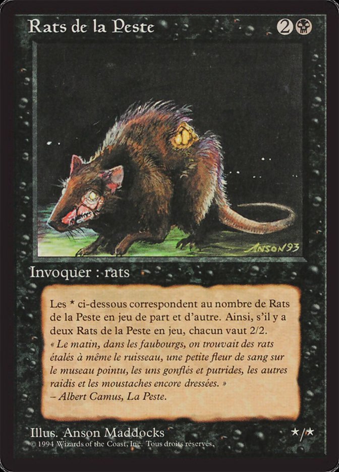Plague Rats [Foreign Black Border] | Game Grid - Logan