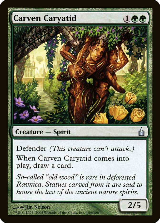 Carven Caryatid [Ravnica: City of Guilds] | Game Grid - Logan
