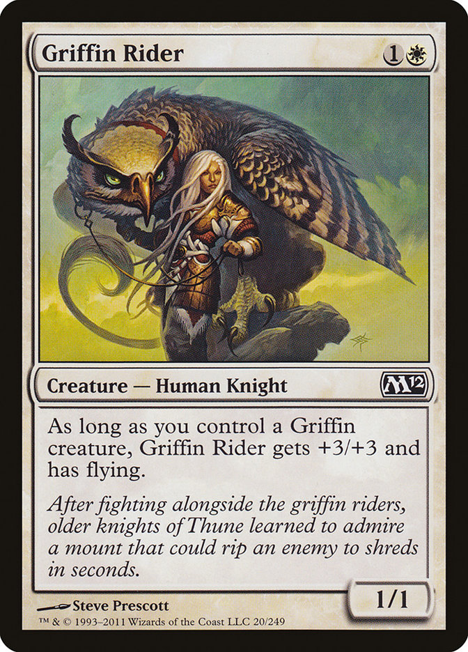 Griffin Rider [Magic 2012] | Game Grid - Logan