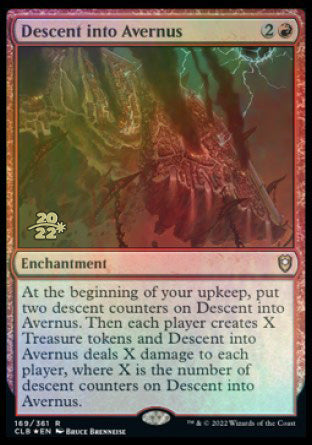 Descent into Avernus [Commander Legends: Battle for Baldur's Gate Prerelease Promos] | Game Grid - Logan