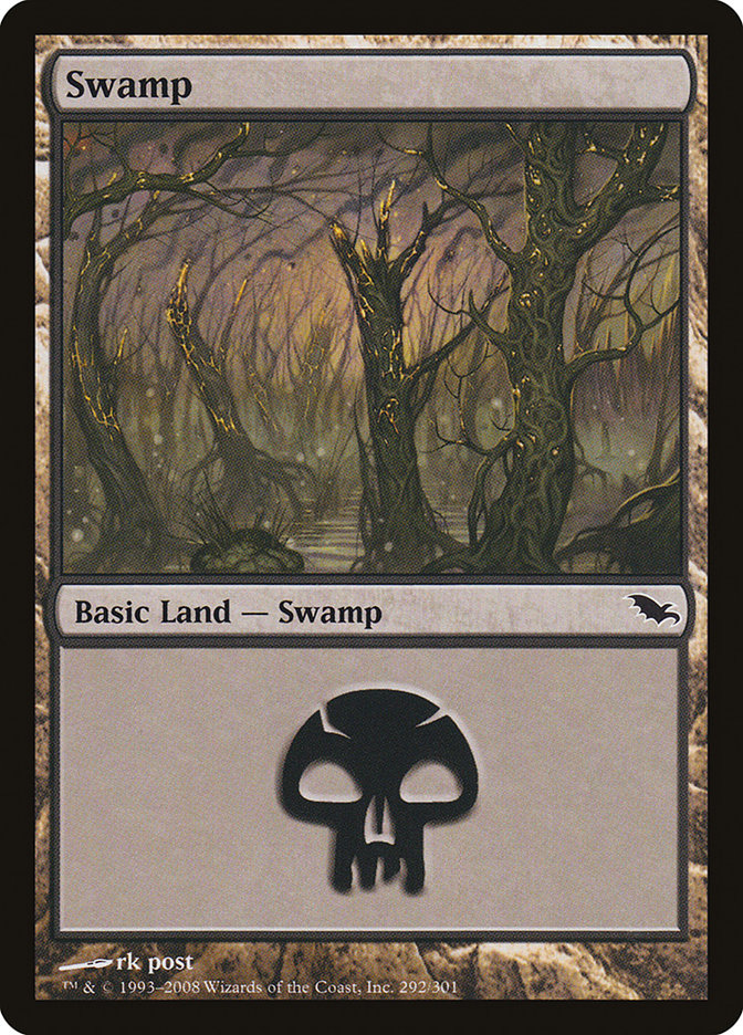 Swamp (292) [Shadowmoor] | Game Grid - Logan