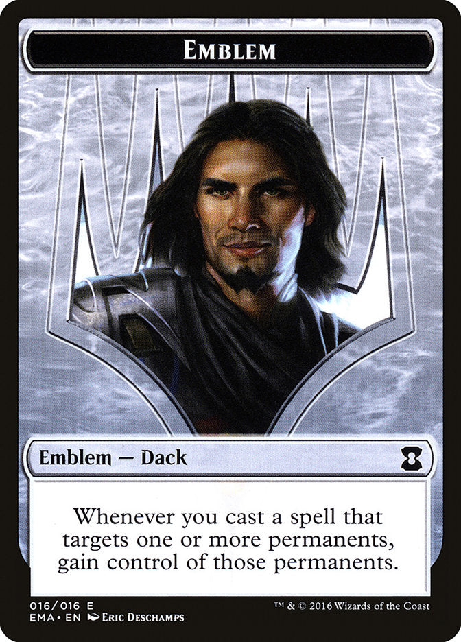 Dack Fayden Emblem [Eternal Masters Tokens] | Game Grid - Logan