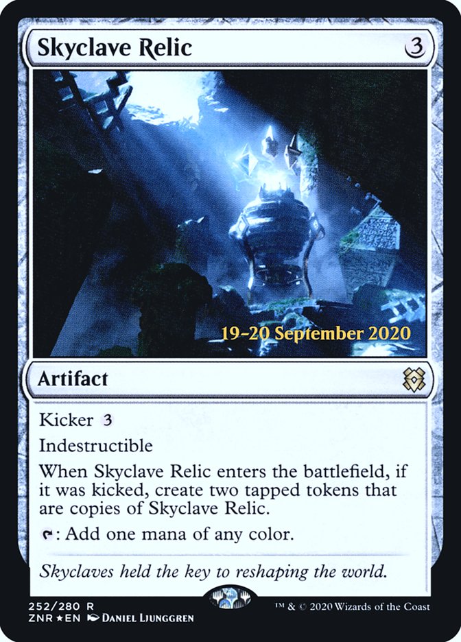 Skyclave Relic [Zendikar Rising Prerelease Promos] | Game Grid - Logan