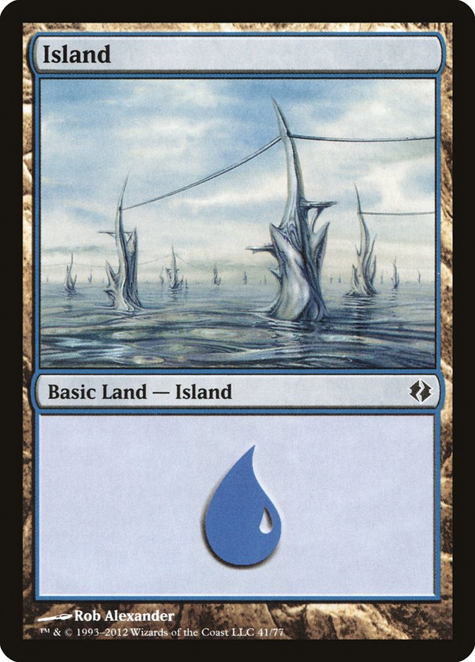 Island (41) [Duel Decks: Venser vs. Koth] | Game Grid - Logan