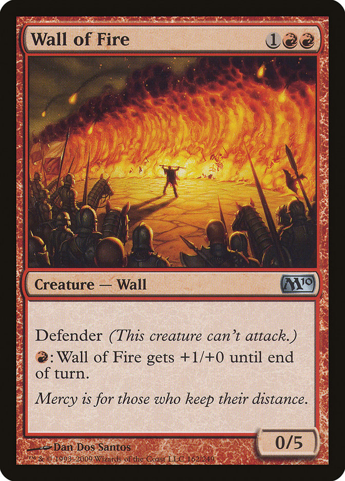 Wall of Fire [Magic 2010] | Game Grid - Logan