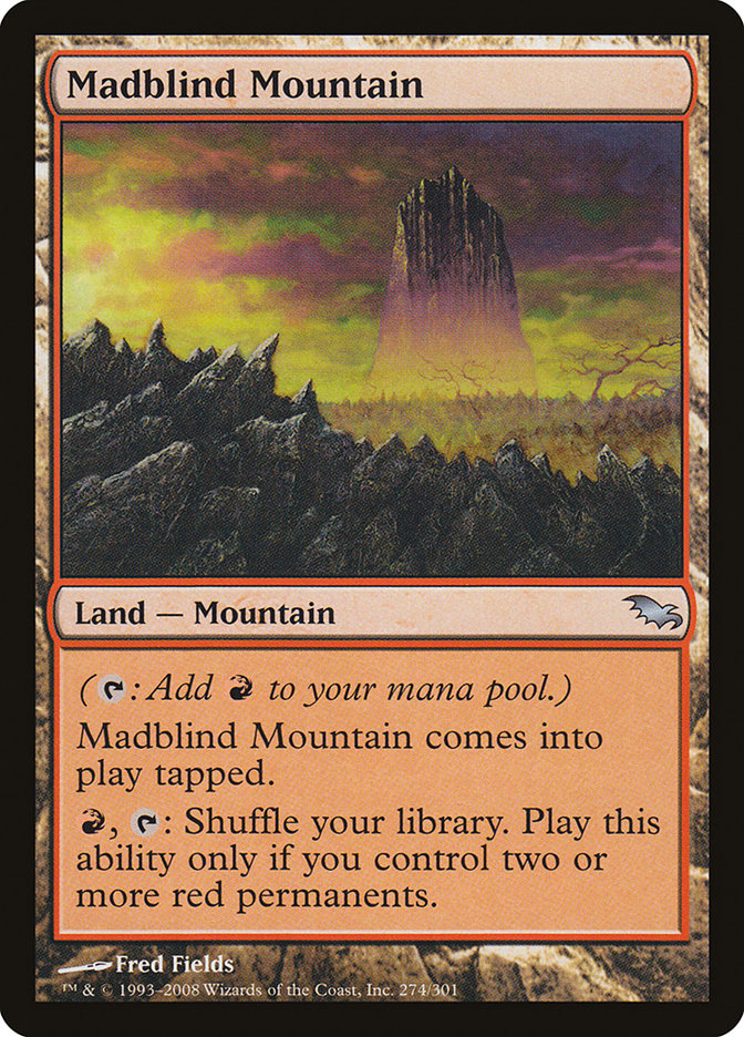 Madblind Mountain [Shadowmoor] | Game Grid - Logan