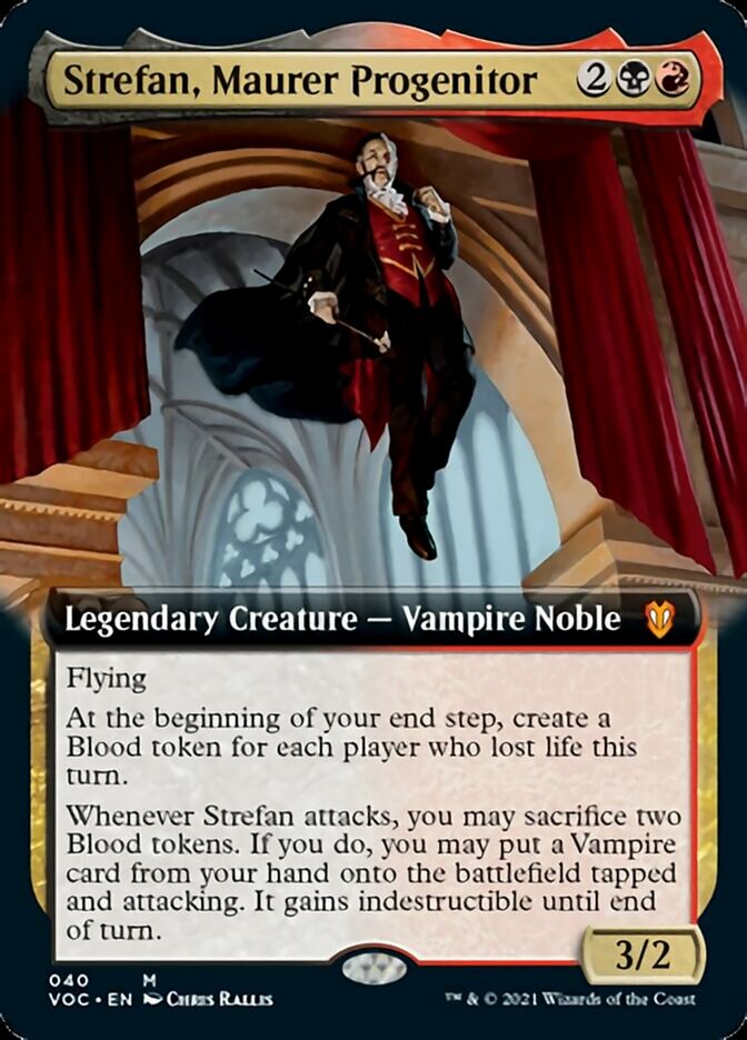 Strefan, Maurer Progenitor (Extended Art) [Innistrad: Crimson Vow Commander] | Game Grid - Logan