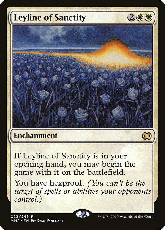 Leyline of Sanctity [Modern Masters 2015] | Game Grid - Logan
