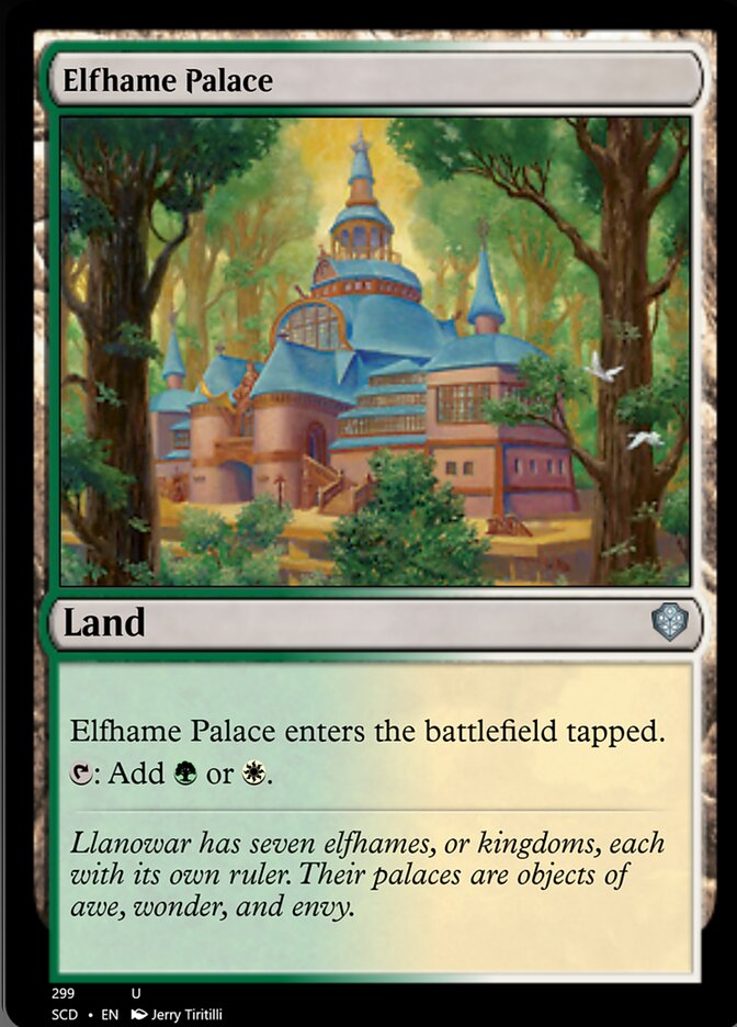 Elfhame Palace [Starter Commander Decks] | Game Grid - Logan