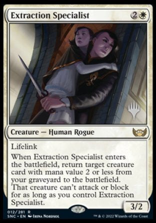 Extraction Specialist (Promo Pack) [Streets of New Capenna Promos] | Game Grid - Logan