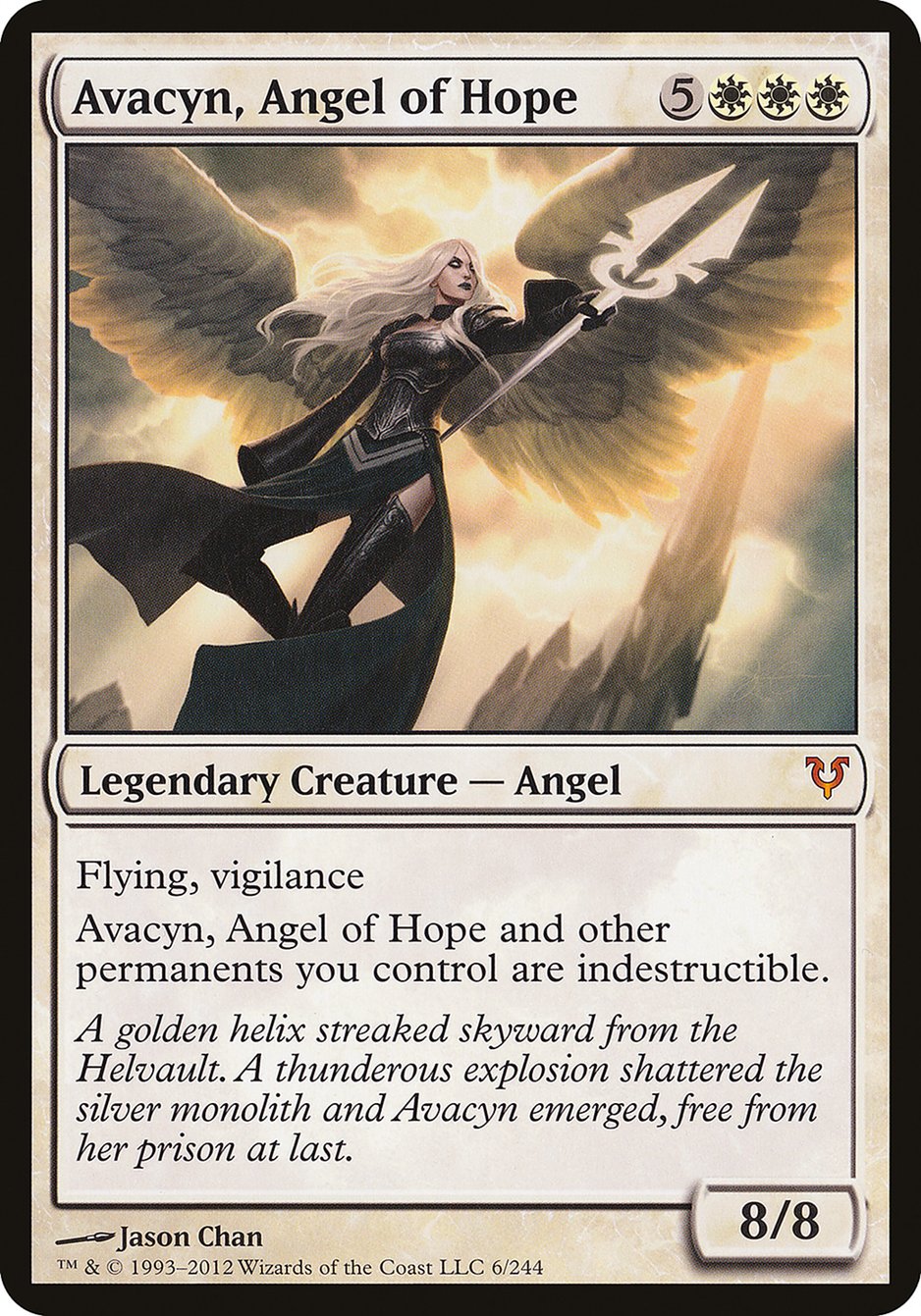 Avacyn, Angel of Hope (Oversized) [Open the Helvault] | Game Grid - Logan