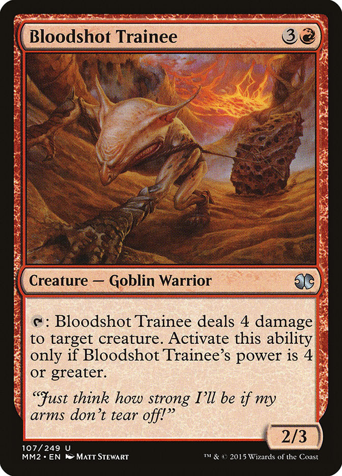 Bloodshot Trainee [Modern Masters 2015] | Game Grid - Logan