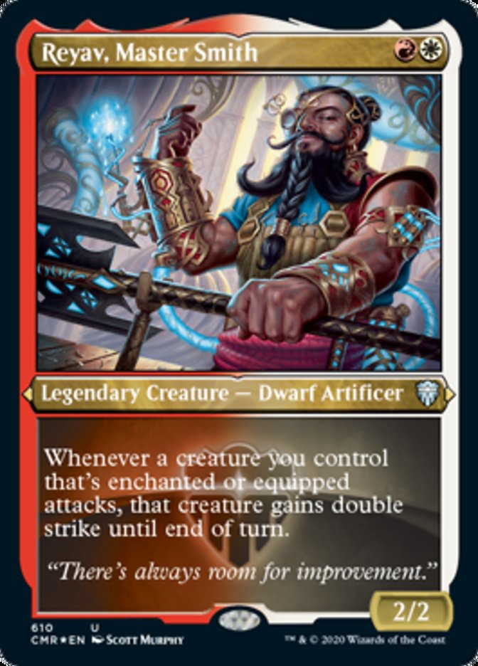 Reyav, Master Smith (Etched) [Commander Legends] | Game Grid - Logan