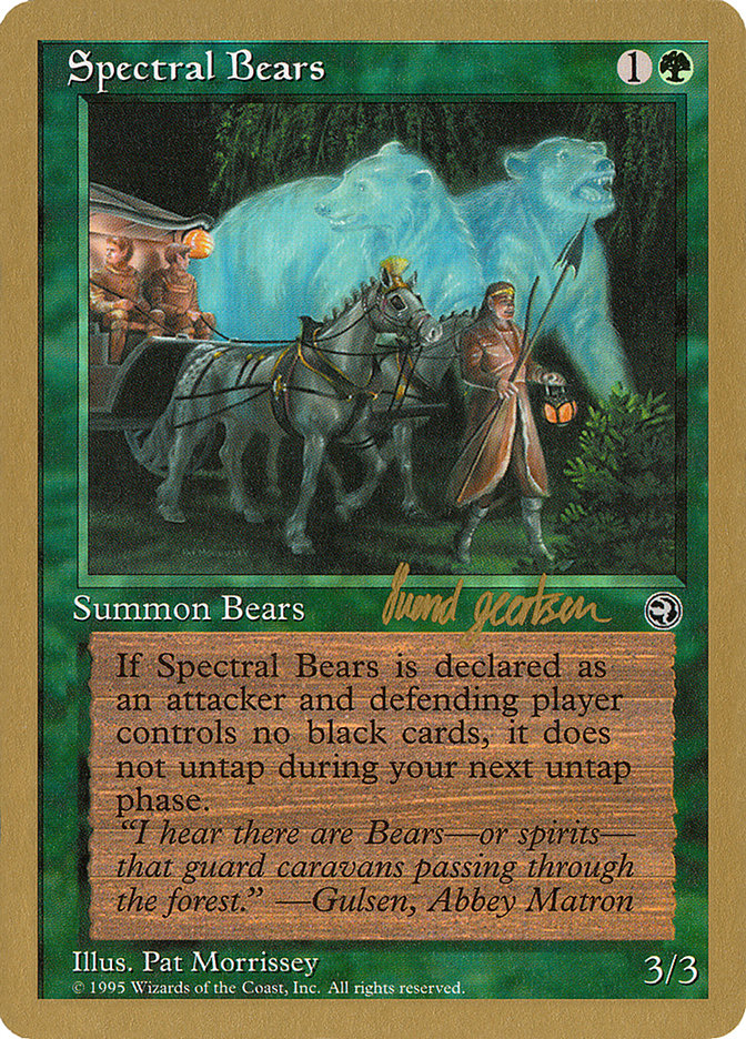 Spectral Bears (Svend Geertsen) [World Championship Decks 1997] | Game Grid - Logan