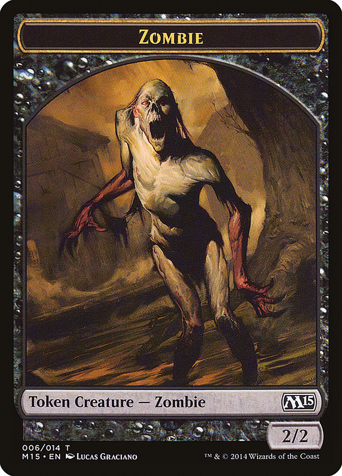 Zombie Token [Magic 2015 Tokens] | Game Grid - Logan