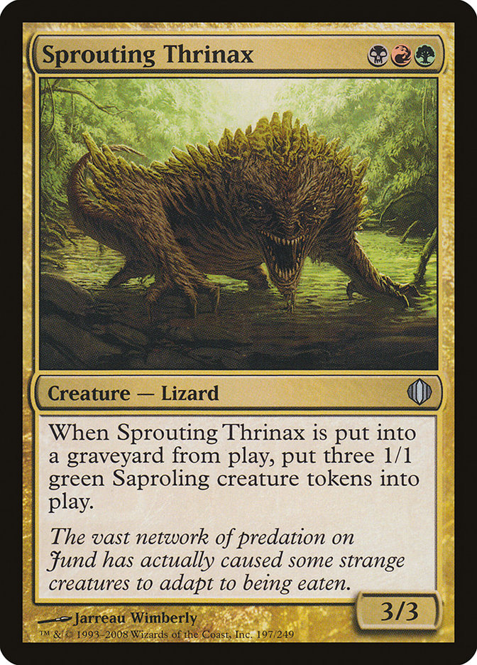 Sprouting Thrinax [Shards of Alara] | Game Grid - Logan