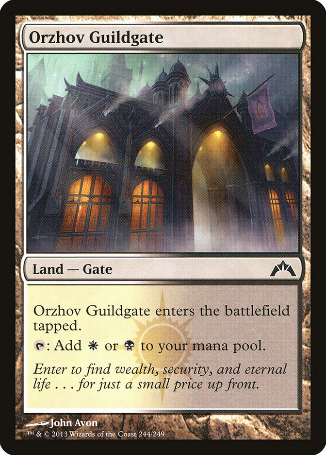 Orzhov Guildgate [Gatecrash] | Game Grid - Logan
