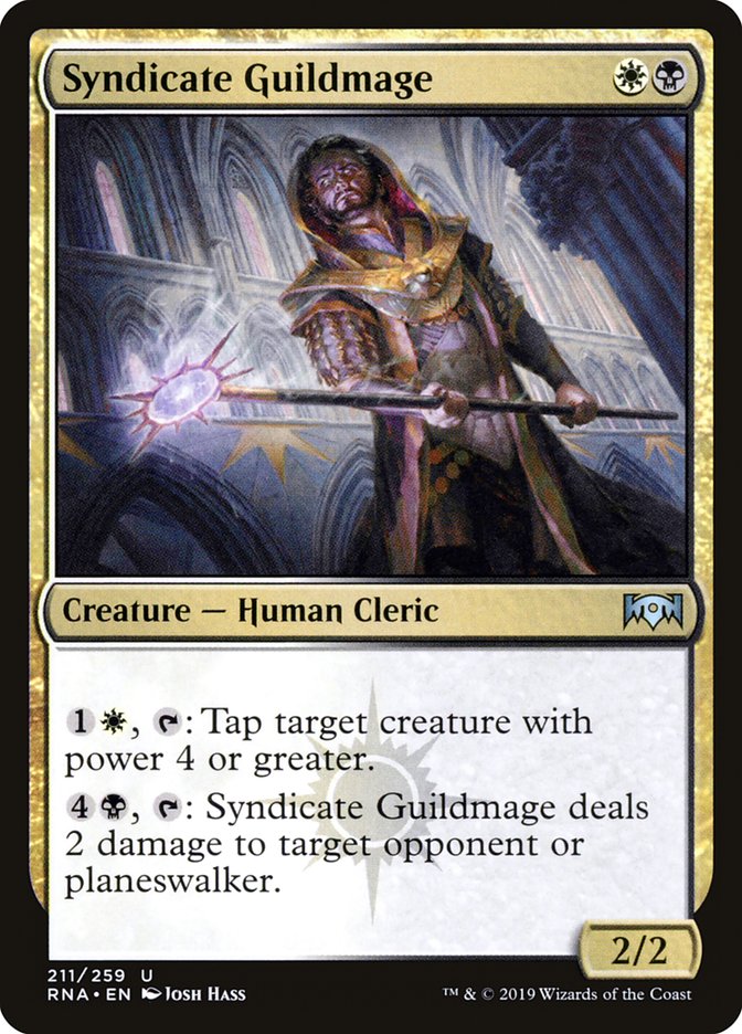 Syndicate Guildmage [Ravnica Allegiance] | Game Grid - Logan