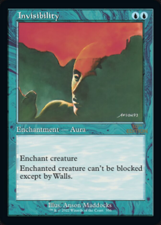 Invisibility (Retro) [30th Anniversary Edition] | Game Grid - Logan