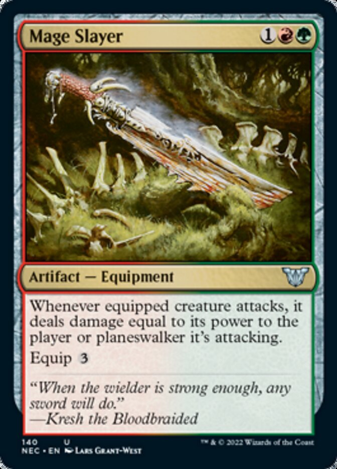 Mage Slayer [Kamigawa: Neon Dynasty Commander] | Game Grid - Logan